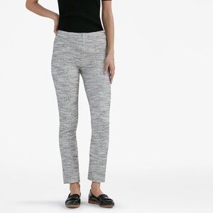 MM LaFleur The Foster Pant Bouclé Black White 2